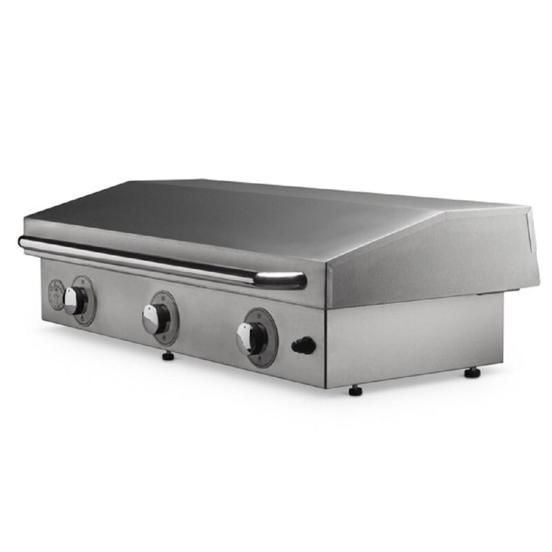 flat top gas grill